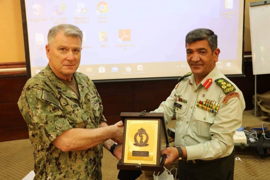 مستشفى الأمير الامير هاشم بن عبدالله الثاني يختتم ورشة عمل تشاركية مع فريق طبي متخصص من القوات البحرية الأمريكية