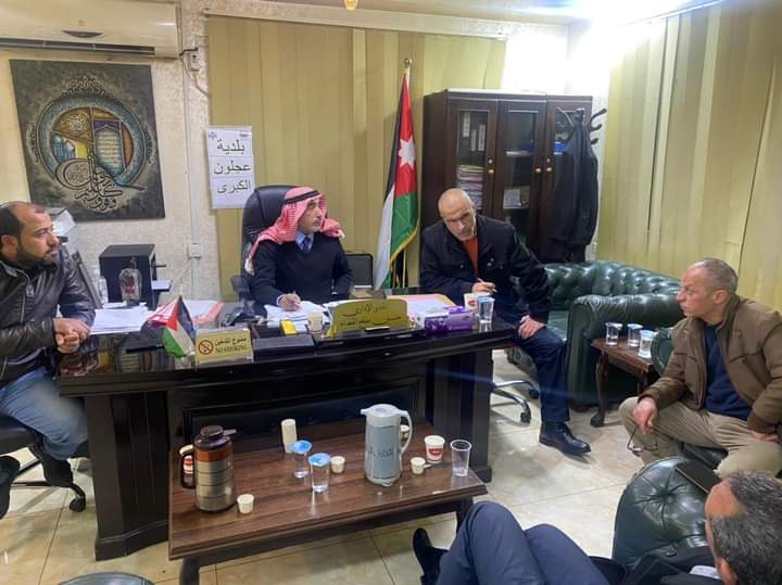 أمطار غزيرة تشهدها مناطق عجلون الكبرى ولا حوادث تذكر