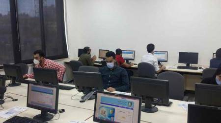 بدء الامتحانات العملية للشامل