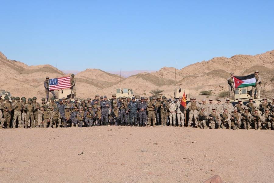 انطلاق فعاليات التمرين البحري الأردني الأمريكي المشترك