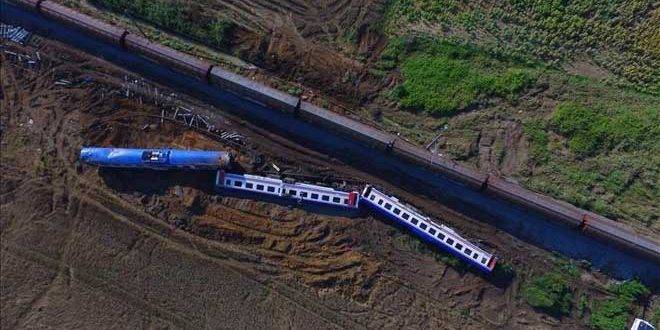 مصرع 75 شخصاً وإصابة 125 آخرين جراء انقلاب قطار جنوب شرق الكونغو