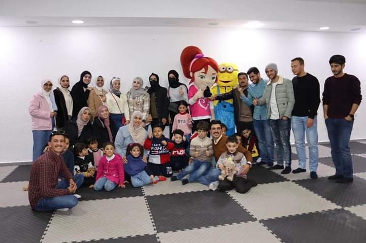 نشاط تطوعي لآل البيت بدار الأيتام بالزرقاء