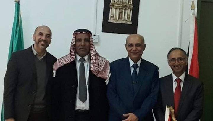 الاجتماع الأول في جامعة آل البيت للمجلس الاستشاري لكلية الآداب