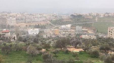 زخات ثلجية في عمان والسلط