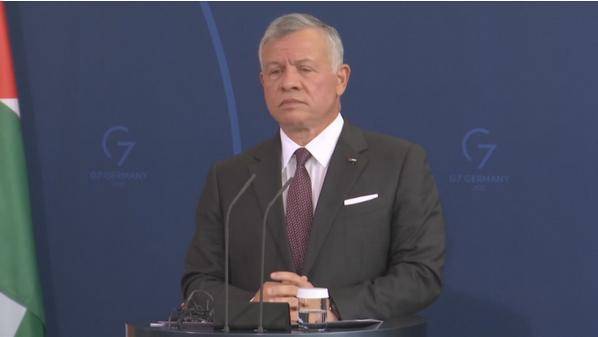 الملك: الأردن ملتزم بإيجاد حل سلمي لقضايا المنطقة وخاصة القضية الفلسطينية