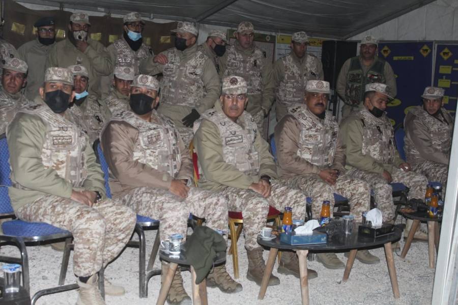 المنطقة العسكرية الوسطى  تنفذ تمريناً عسكرياً ليلياً