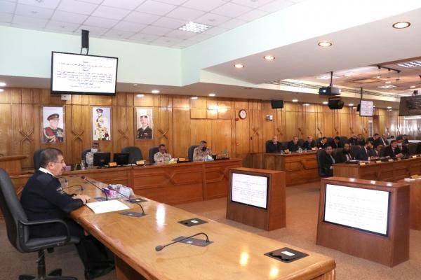 مدير عام الجمارك يحاضر في كلية الدفاع الوطني الملكية الأردنية