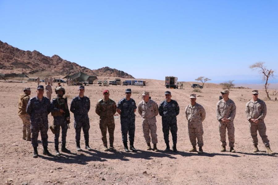 اختتام فعاليات التمرين البحري المشترك ...صور