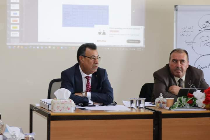 مدير عام دائرة الإحصاءات العامة يختتم فعاليات دورة قيادة المشاريع المحترفة