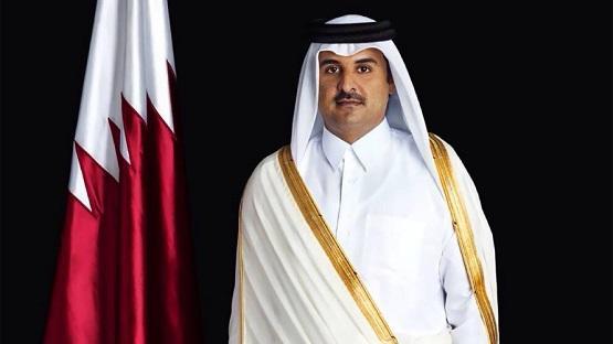 أمير قطر يستقبل وزير الطاقة الأردني