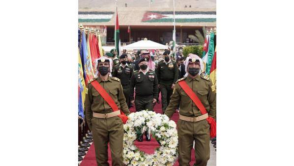 الملك وولي العهد يزوران الصرح التذكاري لشهداء الكرامة