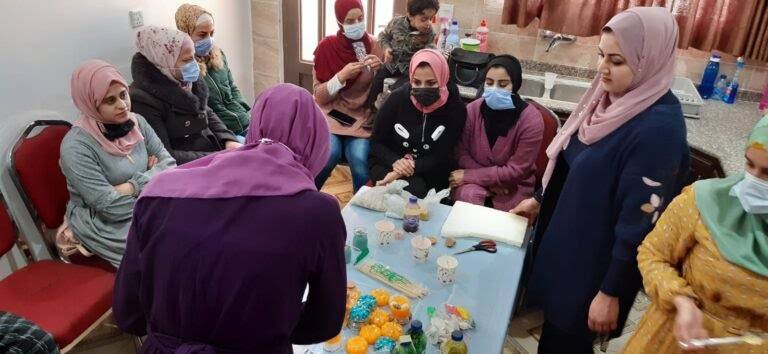 نشاطات متنوعة بمركز شابات سهل حوران