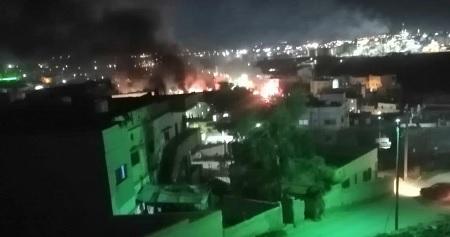 أنباء عن حرق مبنى بلدية الهاشمية في الزرقاء