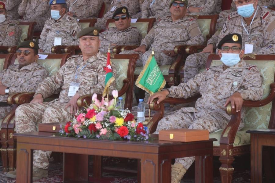 اختتام فعاليات التمرين الأردني السعودي “سحاب 4”