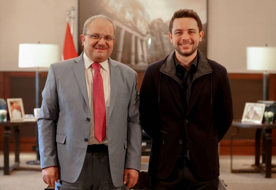 في حضرة ولي العهد الأمير الهاشمي: