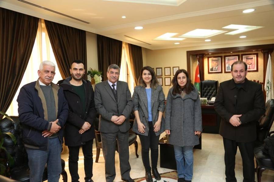 وفد من أغدير التركية يزور جامعة الزيتونة الأردنية