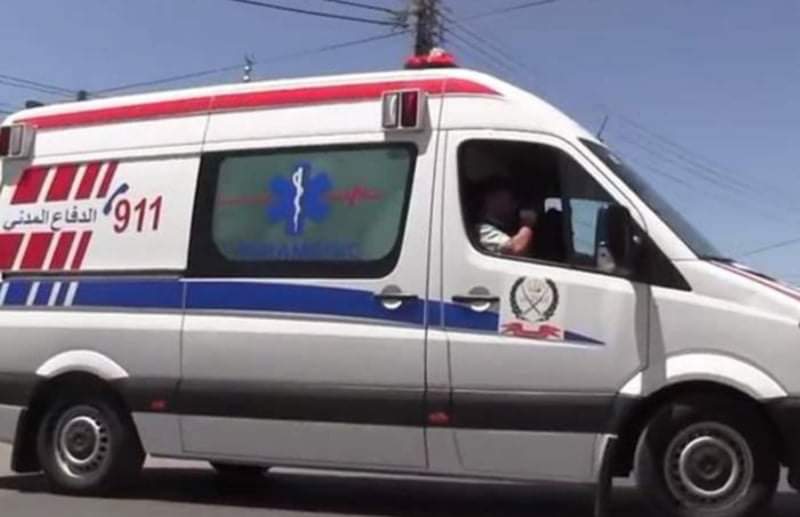 وفاة شخص واصابة( ١٤) اخرين  اثر حادث تصادم في محافظة الزرقاء