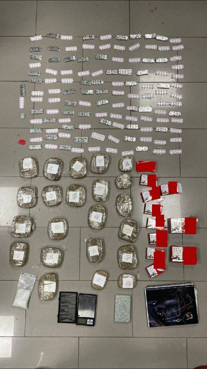 مكافحة المخدرات تتعامل مع ثلاث قضايا نوعية للاتجار وترويج المواد المخدرة ...صور