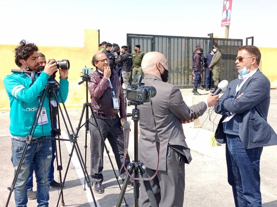 إشادة بتغطية طواقم نيروز الاخبارية الإعلامية  للعملية الانتخابية ميدانياً .....صور