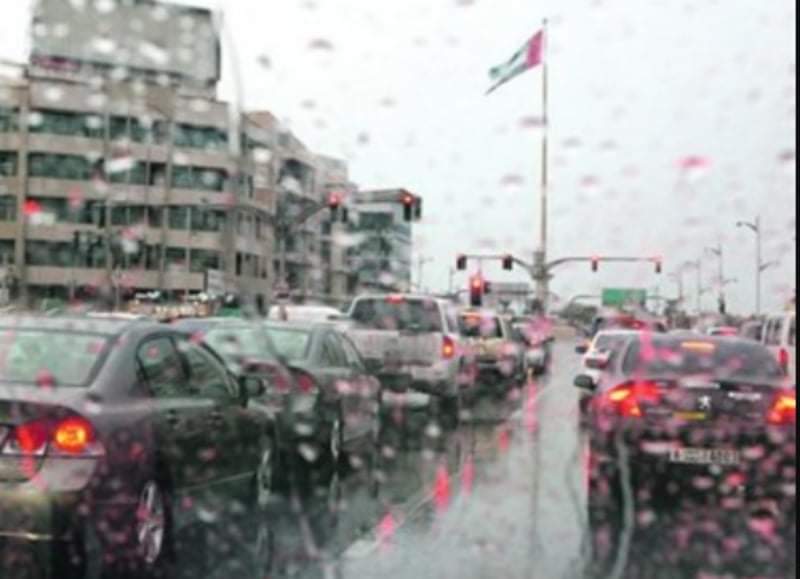 الأردن : حبات برد و أمطار  وثلوج متفرقة الجمعة