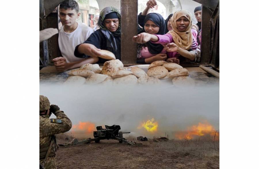 بايدن: العالم سيواجه نقصاً حقيقياً في الغذاء بسبب الحرب الروسية الأوكرانية