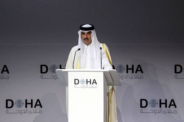 أمير قطر عن الأزمة الأوكرانية: حرب غير عادلة ونتضامن مع ملايين اللاجئين