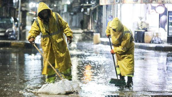 الأشغال تتعامل مع 86 بلاغا خلال المنخفض الجوي الأخير