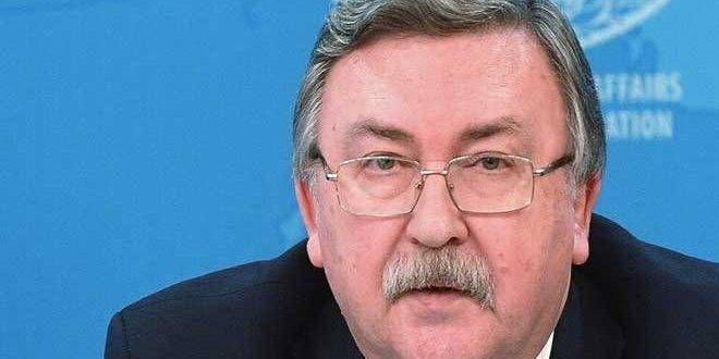 أوليانوف: استبعاد روسيا من الوكالة الدولية للطاقة الذرية مستحيل