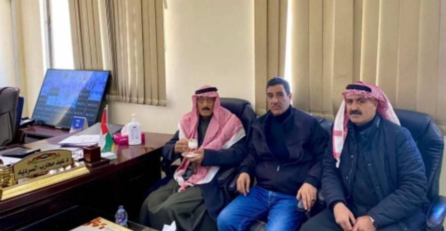 رئيس بلدية صبحا والدفيانة يستقبل الشيخ هايل سعود الفواز