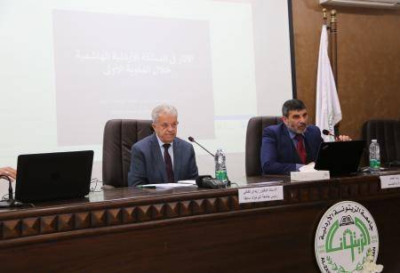 الآثار في المملكة الأردنية خلال المئوية محاضرة للكفافي في الزيتونة الأردنية