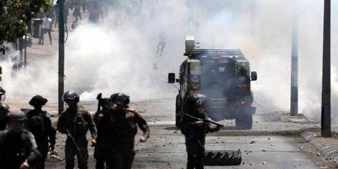 إصابة عدد من الفلسطينيين باعتداء لقوات الاحتلال في بيت لحم