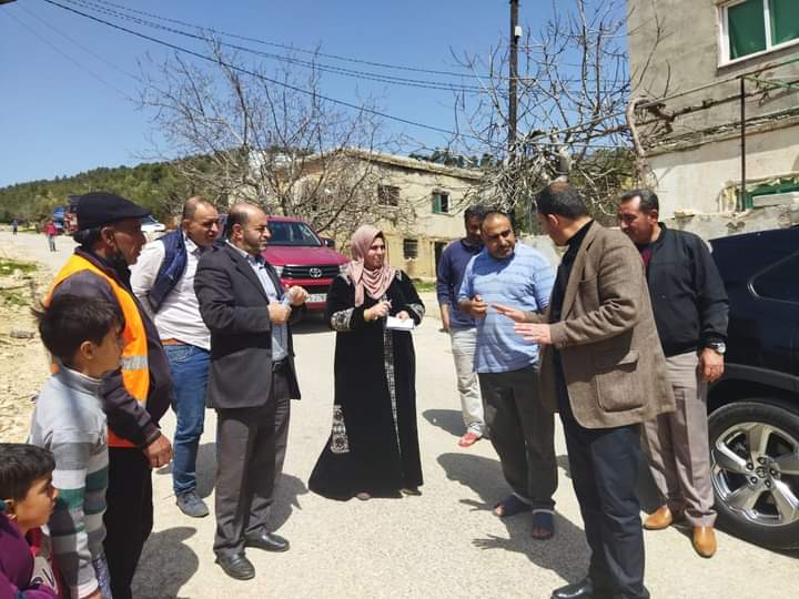 رئيس بلدية عجلون يتفقد احتياجات منطقة الصفا
