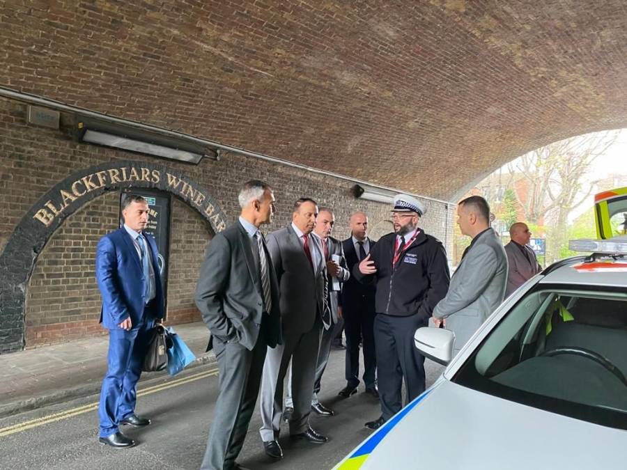 الحواتمة يختتم زيارته إلى بريطانيا ...صور