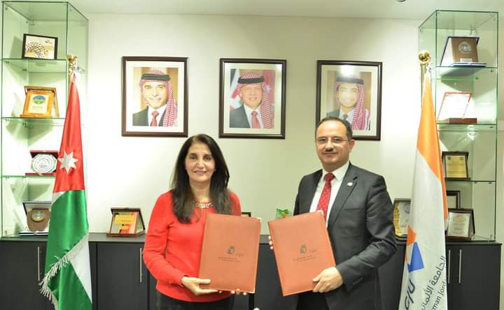 منح الجامعة الألمانية الأردنية عضوية جائزة الحسن للشباب