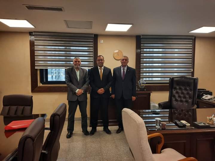 بحث سبل التعاون المشترك بين جامعة آل البيت ومؤسسة التدريب المهني