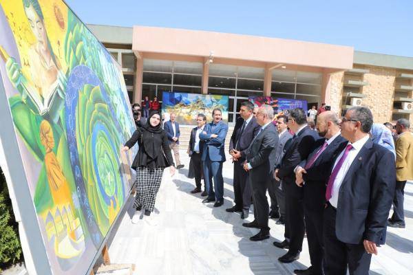 معرض فني جداري لطلبة فنون اليرموك احتفاءً بمعركة الكرامة