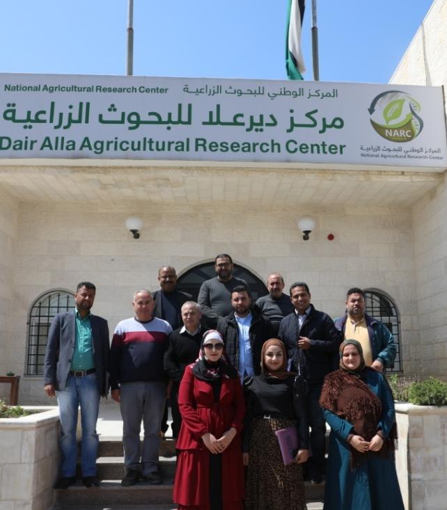 Agricultural Research implements a training workshop on improving water productivity in Jordan