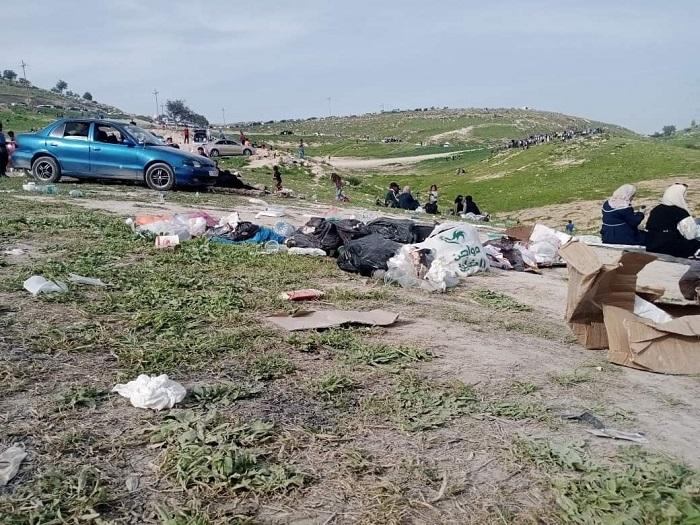 شاهد كيف أفسدت نفايات الأردنيين جمال أم النمل