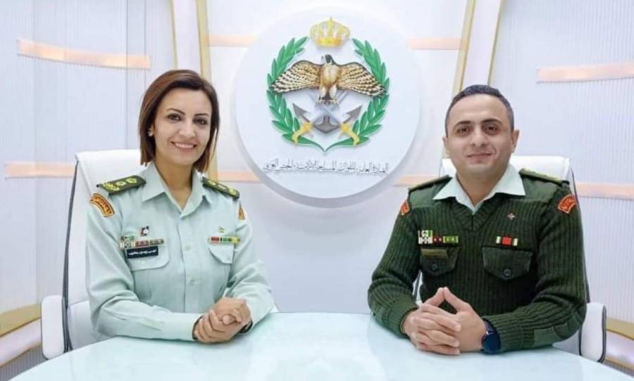 إذاعة الجيش العربي تستضيف النقيب الطبيب خليل التميمي