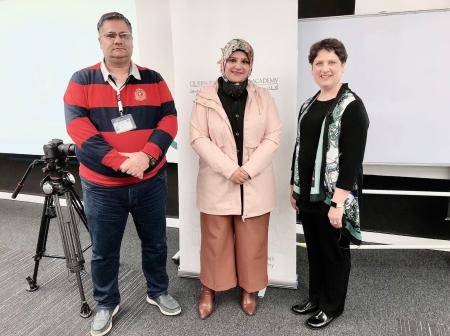 عمان العربية تشارك في ورشة عمل للاعتماد الأكاديمي الأمريكي