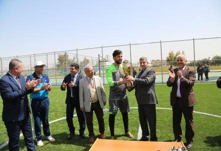 تتويج أعمال الزيتونة الأردنية في بطولة كليات الجامعة لكرة القدم