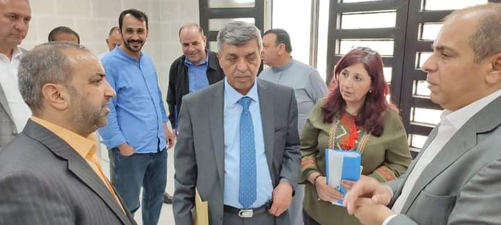 المجلس البلدي في محافظة مادبا يزور مبنى اذاعة صوت مادبا