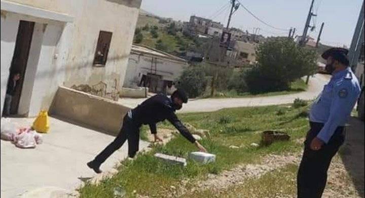 شرطة المفرق  تلبي نداء استغاثة لسيدة وأطفالها