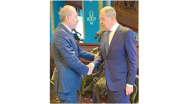 الصفدي يلتقي نظيره الروسي