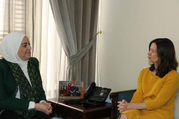 بني مصطفى تستقبل سفيرة المملكة المتَّحدة