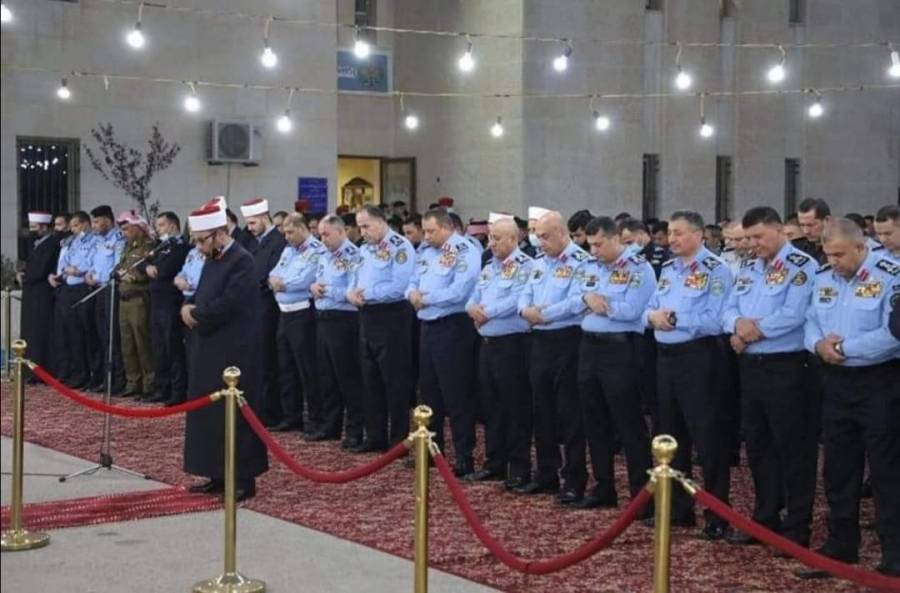 الحواتمه ينقل تحيات جلالة الملك لمنتسبي الأمن العام بمناسبة شهر رمضان