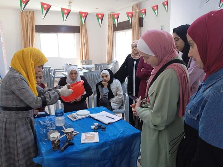 أنشطة متعدده في مركز شابات راكين والجدعا والمزار