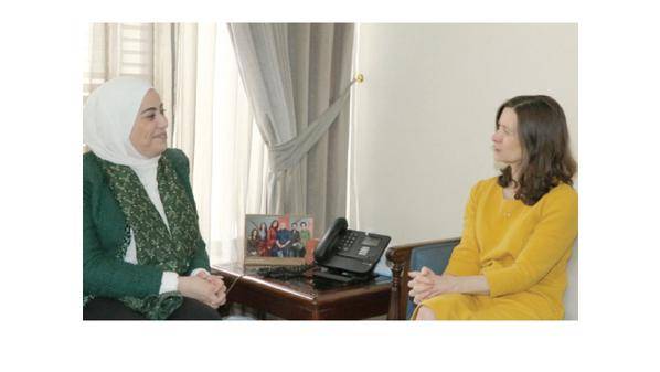 بني مصطفى تؤكد أهمية انخراط النساء في الحياة الحزبية