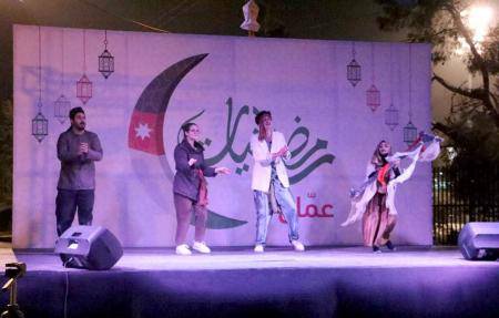 تواصل فعاليات رمضانيات في مدينة الحسين للشباب