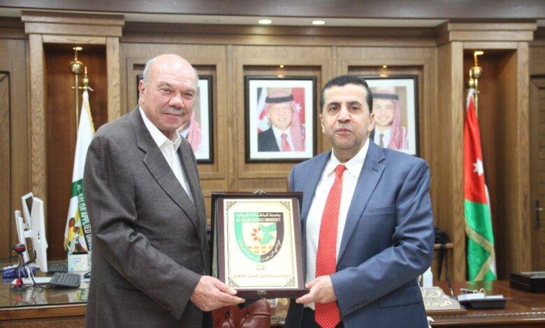 الفايز يؤكد للعجلوني ضرورة التركيز على التعليم التقني